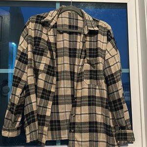 Flannel size small